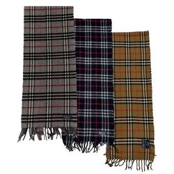 Vintage Burberry scarves