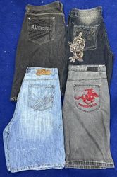 Y2K HIPHOP jorts and shorts 26 pieces