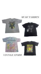 T-shirts de musique vintage