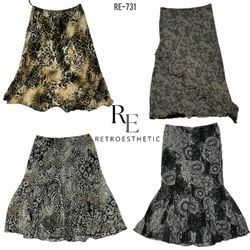 Y2K Gothic Poly Skirts (RE-729)