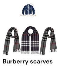 Y2k Burberry scarves