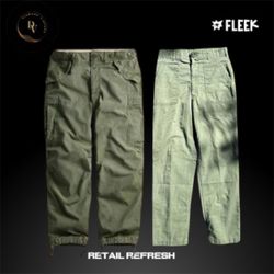 Pantalon militaire vintage vert 46 pièces