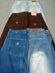 HD723 Men Baggy Jeans - 15 pcs