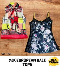 Y2K European Bale Tops 15 Pcs