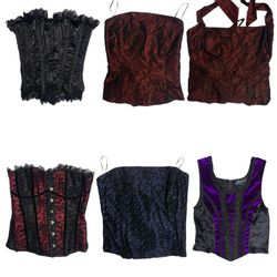 Corsets gothiques romantiques Y2K