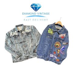 Hip Hop Denim Jacket 3 Piece