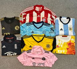 Vintage football shirts