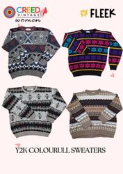 CR3835 Y2K Pull Coloré - 20 Pcs