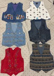 Denim waistcoat 20 pieces