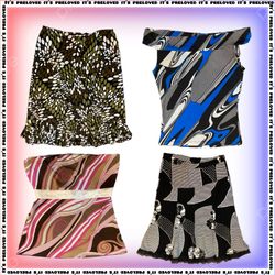 Print On Print; Tops & Skirts(RX-982)