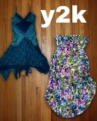 Vestidos Mini y2k 12 peças