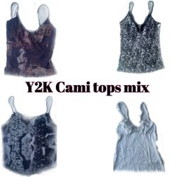 Mix de Tops Cami Y2K