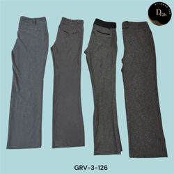 Pantaloni Paracadute Grigi Vintage Y2K – Vita Alta..