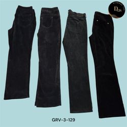 Vintage Y2K Schwarze Hose – Weite Beine, Utilitäre..