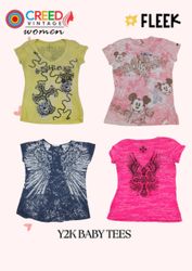 CR3840 Y2K Baby Tees - 15 Pcs