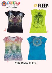 CR3845 Y2K Baby Tees - 15 Pcs