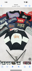 Stussy Rework Style Sweatshirts