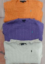 POLO RALPH LAUREN TRICOT À CÂBLES 14PCS