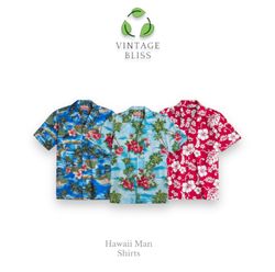 Camicie da Uomo Hawaiian