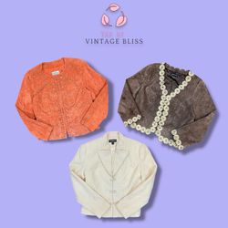 🖤 Blazer Vintage de Ante Y2K – Chic de los 2000 y..