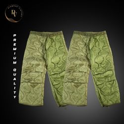 Pantalonas Vintage Matelassadas de Forro Militar 1..