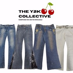 Y2K Unique Flared Jeans Mix (TEC0023)