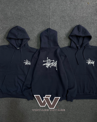 Stussy rework style embroidered fleece hoodies-25-..