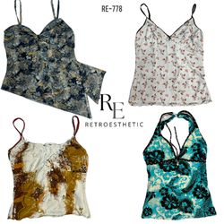 Y2K Unique Mix Cutesy Tops (RE-778)