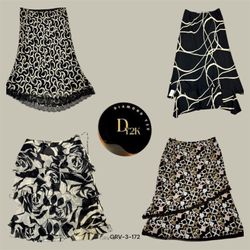 Nostalgic & Bold – Y2K Printed Skirt for a Stateme..