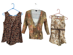 Blouses/tops élégants Earthytone - 22 pièces - 22/..