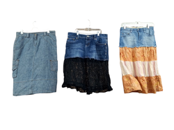 Denim midi skirts -12pcs -21/3/25
