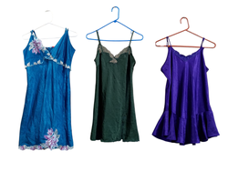Multi-shaded slip dresses -12pcs -21/3/25