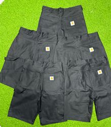 Carhartt Rework Style Schwarze Shorts