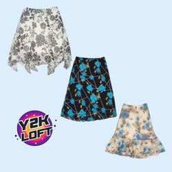 Y2K Tidal Dream Cutesy Skirts
