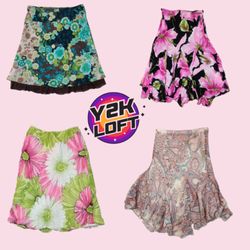 Y2K Faerie Fantasy: Dreamy Midi Skirts Mix