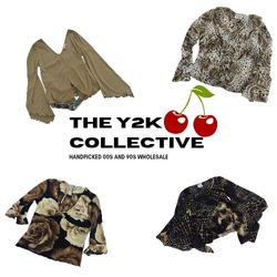 Y2K Boho Summer Long Sleeve Tops Mix (TEC10)