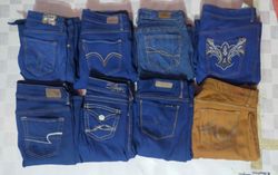 LEVI, S AND OTHER MIX BRANDS  WOMEN WEAR JEANS TOT..