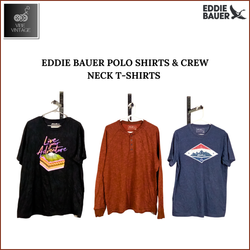 CHEMISES POLO EDDIE BAUER & T-SHIRTS COL ROND - 16..