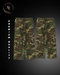 Pantalon numérique militaire vintage 8 pièces