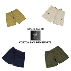 EDDIE BAUER  
SHORTS EN COTON & SHORTS DE CARAFA -..