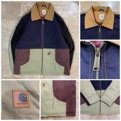 (5pieces)Rework Style canvas workwear jackets