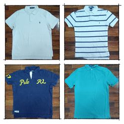 G0193 Vintage Authentisches Ralph Lauren Polo T-Sh..