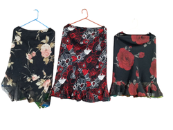 Jupes florales romantiques - 15 pcs - Mar25/25