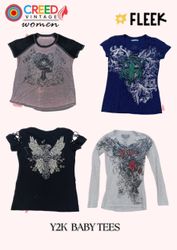 CR3906 Y2K Baby Tees - 15 Pcs