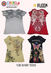 CR3921 Y2K baby Tees - 15 Pcs