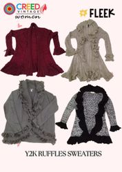 CR3923 Y2K Cardigan-Pullover - 12 Stück