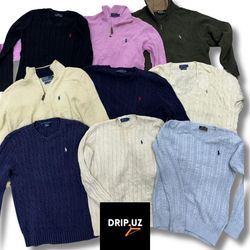 Ralph Lauren Cable Knit and Quarter Zip K2703/R10