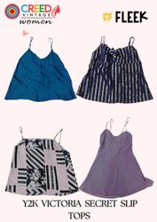CR3941 Y2K Victoria Secret Slip Tops  - 15 Pcs