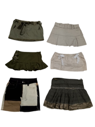 Cotton mini\midi skirts -15pcs -25/3/25