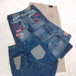 CR3956 Vintage Designer Jeans - 12 Pcs